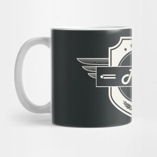 First Class Police! Retro Career Gift Mug